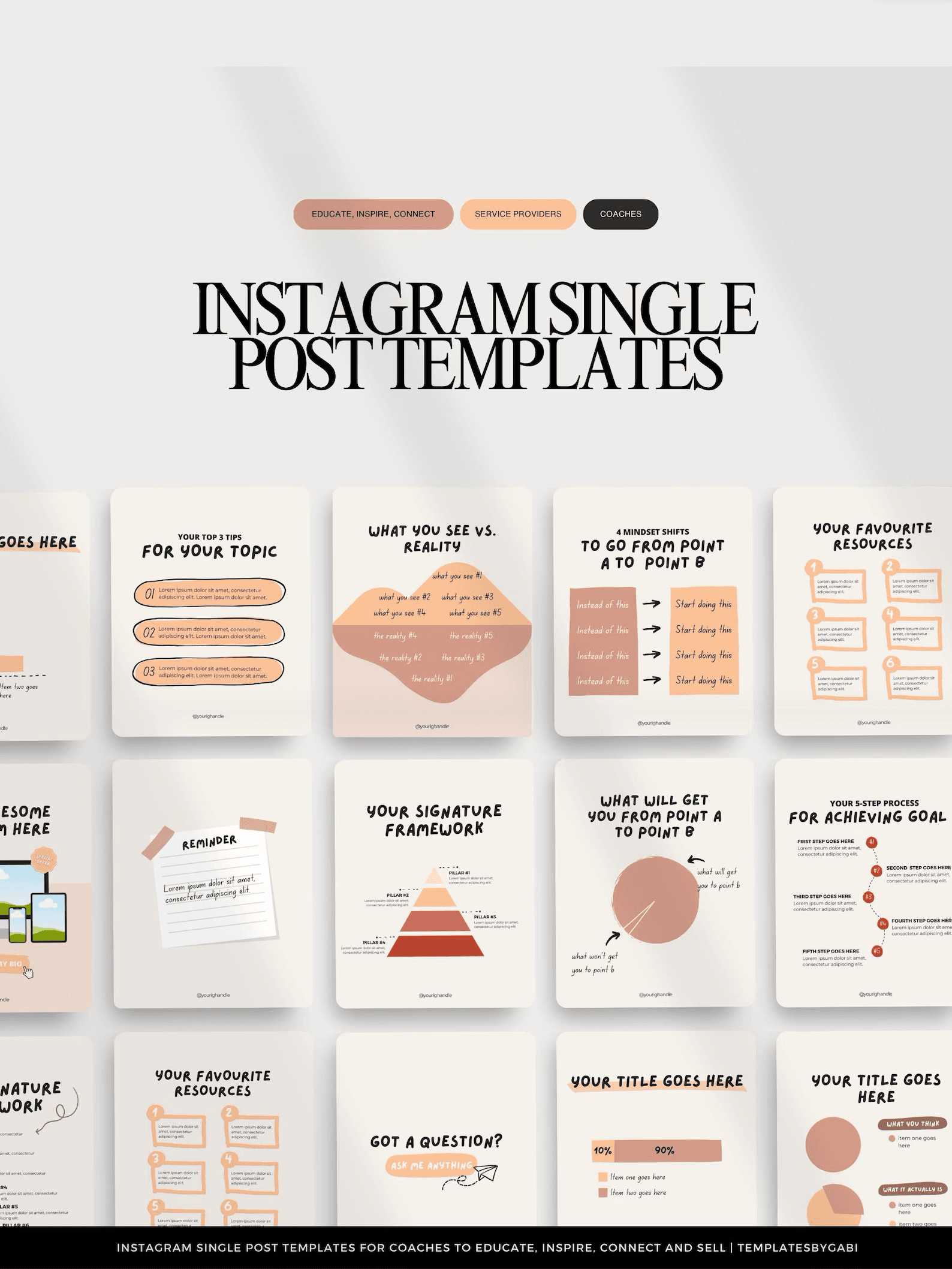 Instagram Carousel Templates